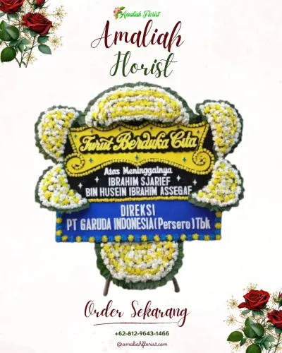 Papan Bunga Duka di Belawan I