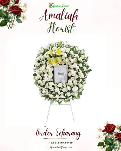 Krans Bunga Duka Cita di Belawan I